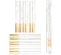 60Pcs Piercing Maintenance Sticks Portable Ear Hole Cleaning Cords To Blockages And Maintain Freshness Piercing Odor Prevention Care Set