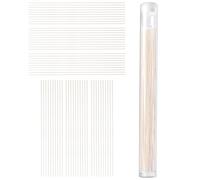 60Pcs Piercing Maintenance Sticks Portable Ear Hole Cleaning Cords To Blockages And Maintain Freshness Piercing Odor Prevention Care Set