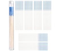 60Pcs Piercing Maintenance Sticks Portable Ear Hole Cleaning Cords To Blockages And Maintain Freshness Piercing Odor Prevention Care Set