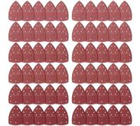 60PCS Sanding Pads, Hook and Loop Sanding Sheet Mouse Sander Pads Assorted 10x 40/60/80/120/180/240 Grits with 11 Holes, Mouse Sandpaper Mouse Sander Pads Mixed