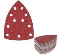 60pcs Sandpaper for Wood, Sandpaper Assortment, Mouse Sander Pads Sanding Paper 60 120 180 240 Grit Sandpaper for Detail Sander -FSM6