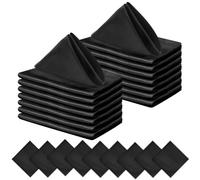 60PCS Satin Napkins 30X30CM Soft Dinner | Square for Party Wedding Decoration Retro Napkin(Color 2)