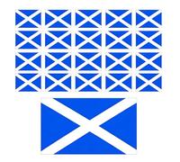60Pcs Scotland Saltire Flag Temporary Tattoos for FIFA 2026 World Cup - Scotland Flag Tattoo Transfer Stickers for St Andrew’s Day, Burns Night, Football Fans and Party Decorations
