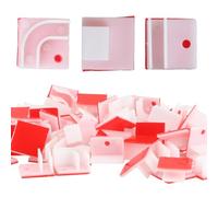 60Pcs Self-Adhesive LED Light Cable Clip Strip Outdoor Light Hooks 90/180 Degree Card Line Clamp Cable Tidy Hooks for Christmas Hanging Decorations Fairy Light Desk Office LED (3 Types)