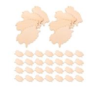 60pcs Sheep Cutouts Wooden Unfinished for DIY Crafts and Painting