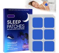 60Pcs Sleep Patches, Upgraded Sleep Support Patches for Adults Deep Sleep Patches, Natural Sleep Aids for Men and Women Improve Quality Sleep Quickly Sleep