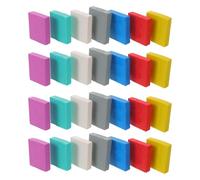 60pcs Soft Kneaded Eraser for Graphite Sketching, Crumb-Free Pencil Eraser | Moldable Plastic and Rubber Blend, Prevents Paper Tears, Suitable for Classes, Beginners and Professionals Random Style