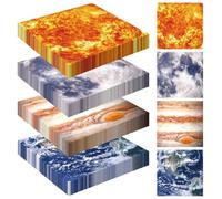 60pcs Space Theme Party Decorations Outer Space Decorative Paper Dessert Napkins Galaxy Planet Disposable Lunch Dinner Napkins Hand Towels for Solar System Planets Baby Shower Birthday Party Supplies