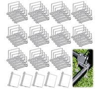 60Pcs Square Trailer Coupler Pin Hardware Pins 1/4 Inch Diameter x 2-3/4 Inch Long Safety Square Pto Pin Shaft Hitch Locking Carbon Steel Metal Pins for Farm Trailers Garden Equipment Hitches