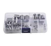 60Pcs Stainless Steel Thread Repair Inserts Kit for M3, Essential Helicoil Set for Strengthening Threaded Connections