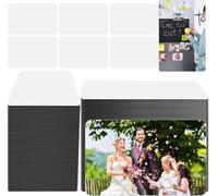 60PCS Sublimation Blanks Refrigerator Magnets, Sublimation Blank Fridge Magnets, MDF Sublimation Magnet Blanks DIY Decorative Magnets for Kitchen Home Office Whiteboard Calendar, 5.5 x 9 cm