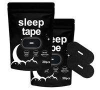 60Pcs Tape for Sleeping Mouth Sleep Tape for Men Women Anti Snoring Aid Solution Nasal Strips Nasal Breathing and Reduces Snoring Hypoallergenic Mouth Strips Sleep Tape
