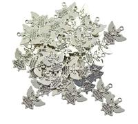 60Pcs Tibetan Silver Angel Charms - Angels Watching Over Me DIY Craft Supplies Reliable Quality