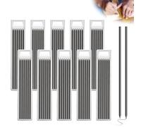 60PCS Tracer Pencil Refills, 2.8mm Solid Carpenters Pencil Refills Replacement, Break Resistant Mechanical PencilRefills, Waterproof Pencils Lead Refill for Woodwork Construction Building