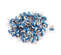 60Pcs UKM-065 Variable Resistors 1K Ohm 3 Terminals Trimmer Potentiometer Potentiometers Adjustable Resistor Specialised accessories
