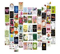60Pcs Unique Inspirational Cards, Positive Appreciation Cards, Motivational Kindness Mini Note Card, Encouragement Thank You Card, Positive Affirmation Gifts for Employees, Students, Coworkers