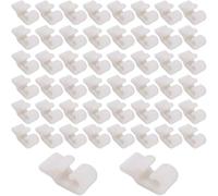 60Pcs Universal Pet Cage Clips Wire Cage Door Latches Buckle Lock Snap for DIY Secure Assembly Versatile Connecting Clips for Birds Hamster