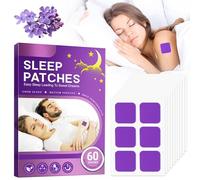 60pcs Upgraded Deep Sleep Patches, Natural Adult Sleep Aids (Purple)