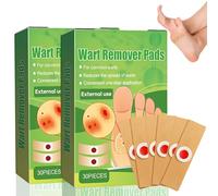 60PCS verruca Treatment, Wart Remover Pads for Adults, Effective Verruca Remover for Hands and Feet, Plantar Wart Treatment, Corn and Callus Remover, Pain Relief and Prevention