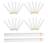 60pcs White Wood Nail Dot Pen with Replaceable Tips