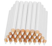 60pcs White Wood Nail Jewel Picker Pen for Beads and Gems | High-adhesion Wax Tip, Replaceable Points, Humanized Grip, DIY Crafts and Manicure Process, Precise Placement