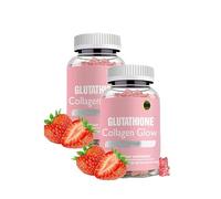 60PcsGlutathione Collagen Glow Gummies, Glutathione Collagen Gummies for Women, Glutathione Glow for Dark Spot, Korean Dark Spot (2-PCS)