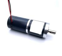 60PG60S Planetary DC Gear Motor Brushed Big Torque 60MM 1:188/264/369/516/721 Ratio Power Keyway Shaft Model Motor(24V,1 Ratio 264-18rpm)