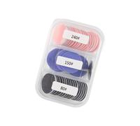 60Pieces Stainless Steel Foot File Set Colorful Exfoliatings Pads Gentle On Skin Effortless Dead Skin Removal for Daily Quick Changing Foot Files