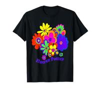 60s & 70s Retro Flower Power T Shirt T-Shirt