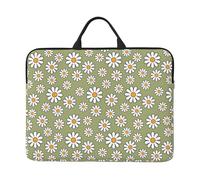 60S 70S Retro Style Daisy, 14 Inch Laptop Sleeve, Notebook Bag Laptop Case Sleeve Briefcase with Handle