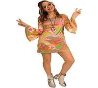 60s Groovy Baby Hippy Costume - Retro Adults Outfit