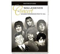 60s Legends in Concert DVD by Zestify by Cilla Black; Barry Ryan; Cat Stevens; Gerry & the Pacemakers; Manfred Mann;