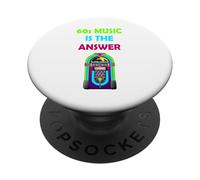 60s Music is the answer PopSockets Adhesive PopGrip