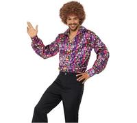 60s Psychedelic CND Fancy Dress Shirt
