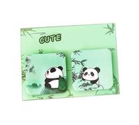 60Sheets Cartoon Panda Notes Paper 50x50mm Adheive Notes Small Notepads Reminder On Notebook Journal Planner Calender Panda Sticky