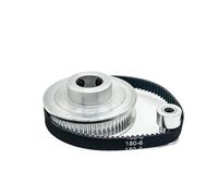 60T 12Teeth 2GT Timing Belt Pulley Set GT2 2M Reduction Accessories Belt Width 6mm Bore4-14mm Synchronous Gear for 3D Printer3:1(12T B4,BELT 140_60T B10)
