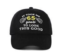 60th 65th 70th 75th 80th Birthday Gifts for Men Dad - Happy Funny Birthday Ideas Decorations Presents Baseball Cap Hat