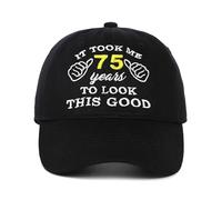 60th 65th 70th 75th 80th Birthday Gifts for Men Dad - Happy Funny Birthday Ideas Decorations Presents Baseball Cap Hat