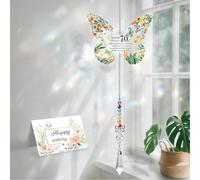 60th 70th 80th Birthday Gifts for Women - Butterfly Acrylic Suncatcher | Perfect 70th Decorations for Mum, Sister, Wife & Friends | Unique 1955
