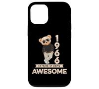 60th Birthday 60 Years Teddy Bear Being Awesome Sixty Case for iPhone 12/12 Pro