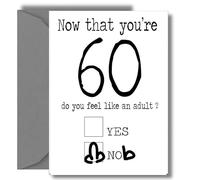 60th Birthday Card For Him Cheeky Adult Joke Card C187
