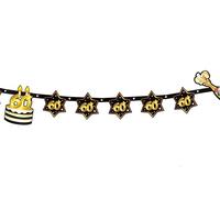 60th Birthday Decoration Garland Black/Gold - Original Birthday Decoration 60th for a Successful 60th Birthday Woman or Man - Tiwoca