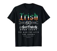 60th Birthday Gift Irish Age 60 years old born in Ireland T-Shirt