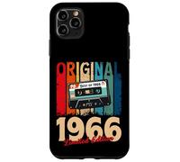 60th Birthday Gift Man Woman 1966 Vintage Cassette 60 Deco Case for iPhone 11 Pro Max