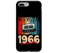 60th Birthday Gift Man Woman 1966 Vintage Cassette 60 Deco Case for iPhone 7 Plus/8 Plus