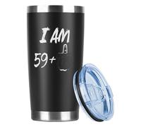 60th Birthday Gifts for Men, 60th Birthday Gifts for Him Dad Brother Uncle Husband, 20oz Stainless Steel Travel Mug with Lid for 60 Year Old Man