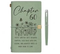 60th Birthday Gifts for Women Men, Unusual Mens 60th Birthday Gifts Ideas | Chapter 60 Journal for Her Him, Funny 60 Year Old Presents for Mum, Dad, Wife, Grandma, Sister, Friends Notebook
