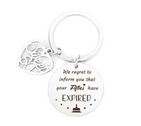 60th Birthday Gifts for Women, Mens 60th Birthday Gifts Birthday Gifts for Women Keepsake, 60th Birthday Gifts for Men Her Him Dad Mum, 60th Birthday Keyring 60th Birthday Presents for Mum Nanny Ideas