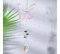 60th Birthday Gifts for Women,Unique Butterfly Acrylic Crystal Suncatcher,Perfect 60th Birthday Gifts for Mum, Personalised Presents for Mum,Sister, Wife, Friends