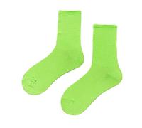 60th Birthday Gifts for Women Women's Solid Color Medium Tube Socks Light and Thin Spring and Summer Colored Multi Colored Four Season Soft Socks Ladies Socks (Mint Green, One Size)